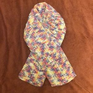 NWOT Hand made multicolored scarf